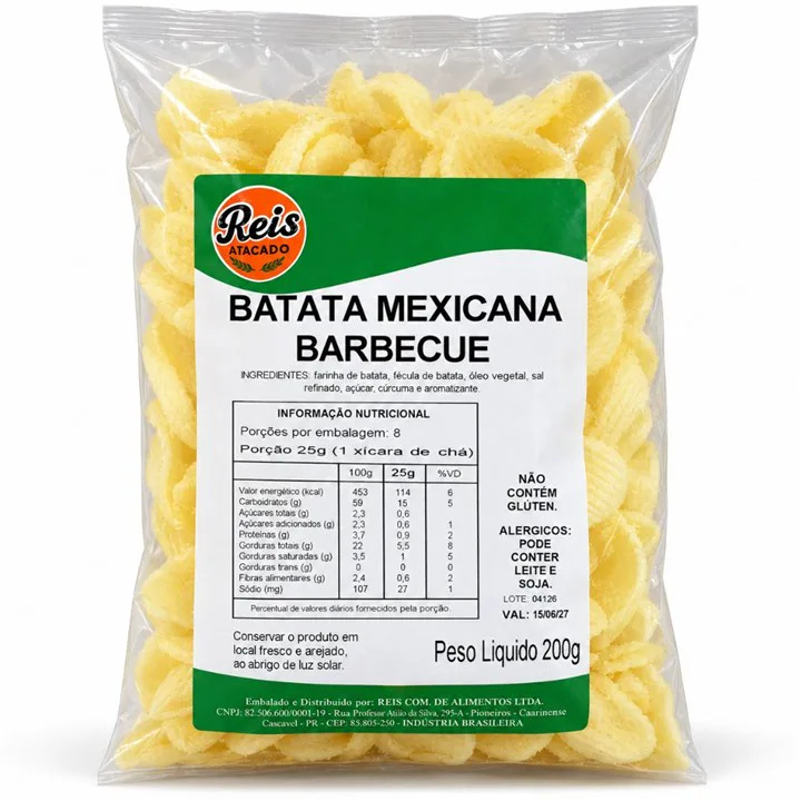 Batata mexicana barbecue – Bem Natural