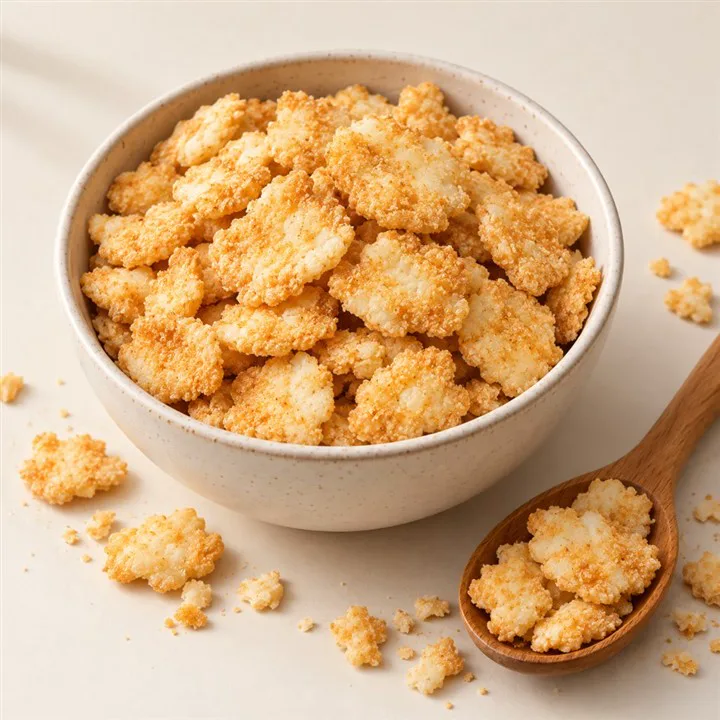 Biscoito de arroz mostarda e mel – Bem Natural