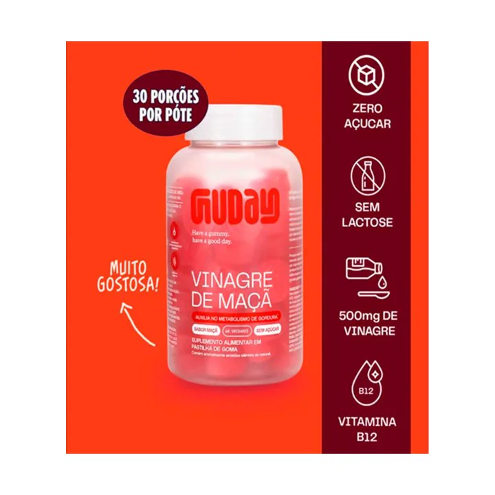 Goma de vinagre de maçã Guday – Bem Natural