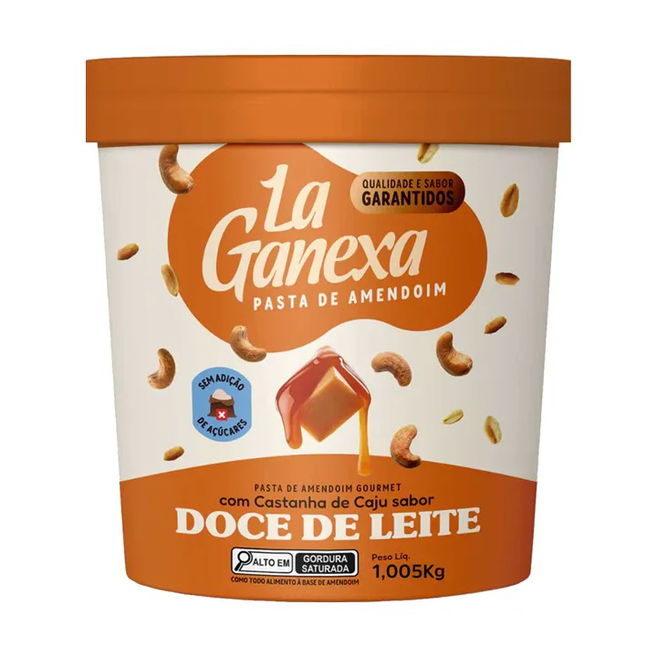 Pasta de amendoim La Ganexa – Bem Natural