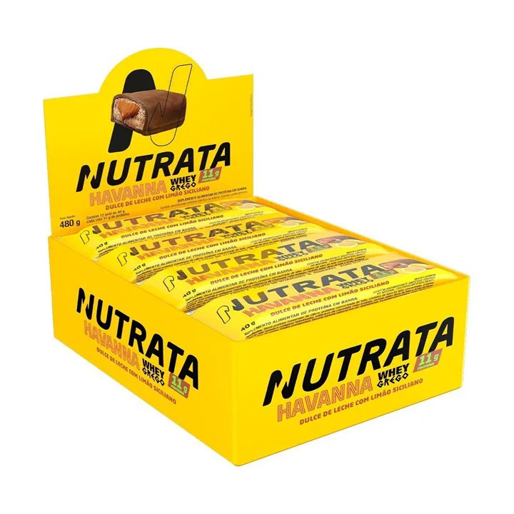 Barra Nutrata Whey Grego – Bem Natural