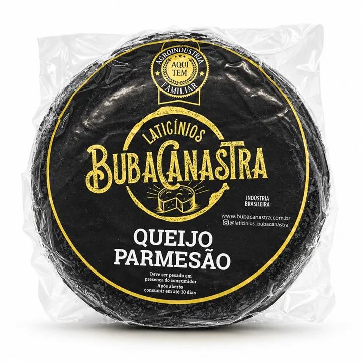 Queijo parmesão BubaCanastra – Bem Natural