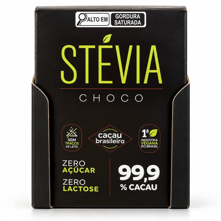 Chocolate Stévia Choco 99,9% – Bem Natural