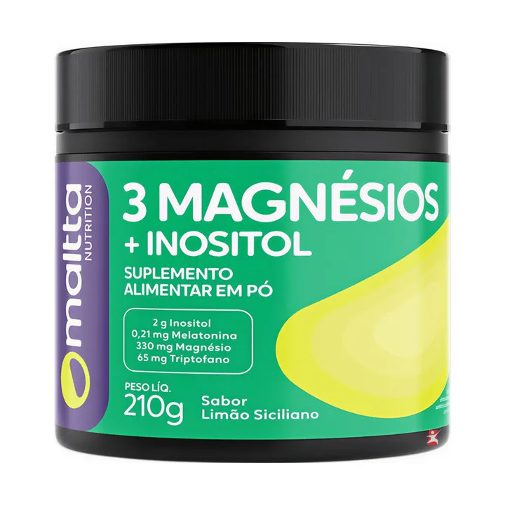3 Magnésios + Inositol Maltta – Bem Natural