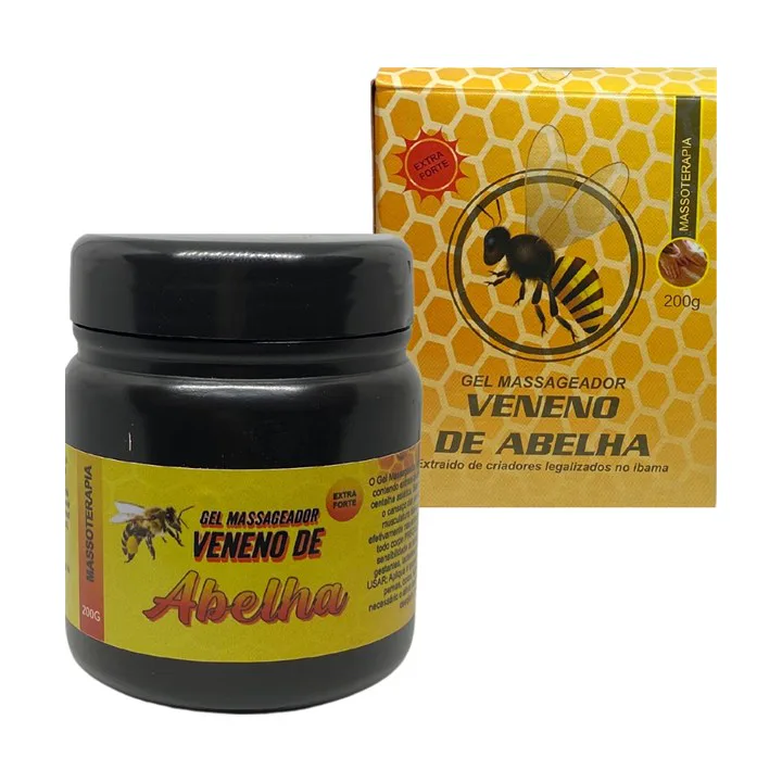 Gel massageador Veneno de Abelha – Bem Natural